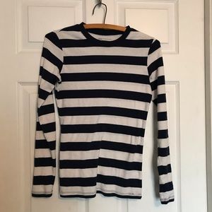 3/$18🤑 GAP Long Sleeve Tee (striped - Navy/white)